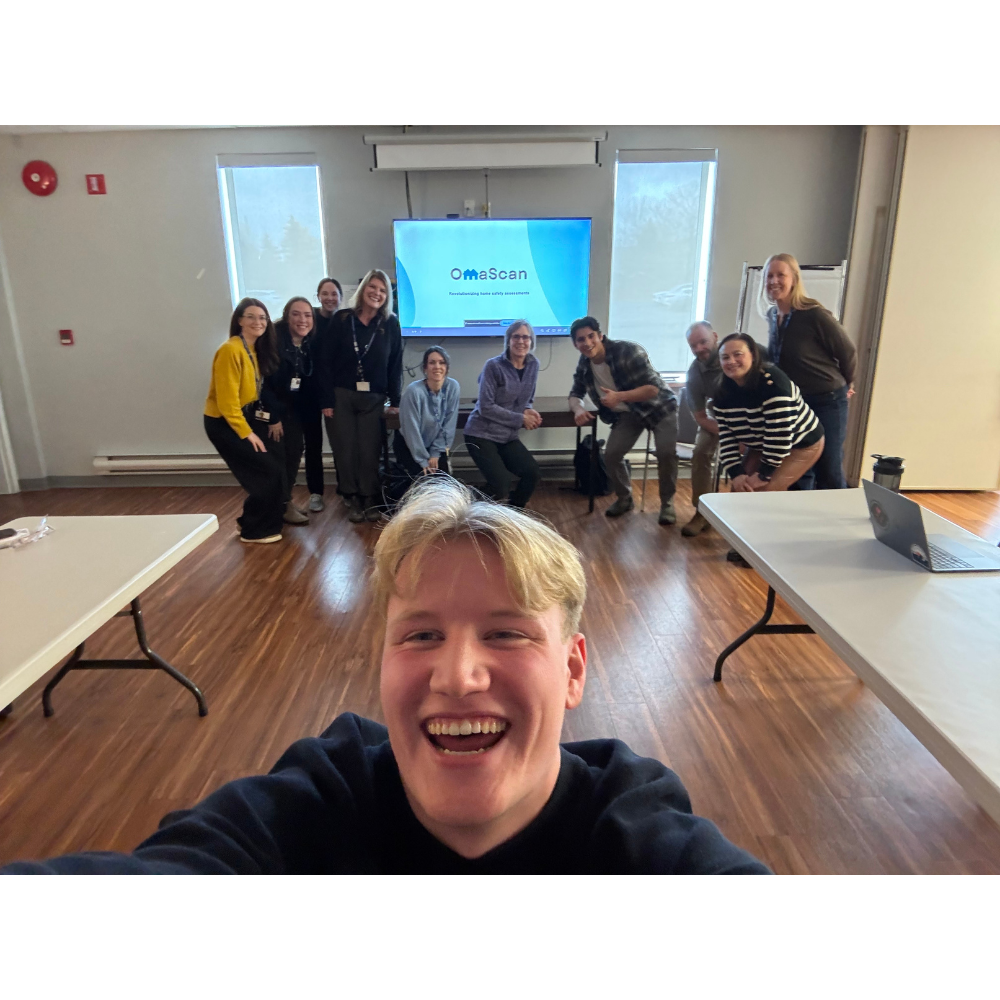 OmaScan team at NLHS community OT meeting