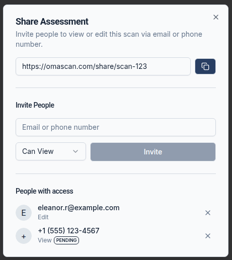 Share Assessment